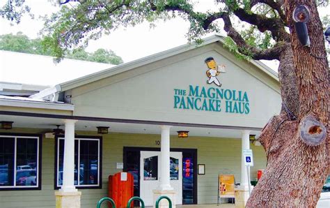 Magnolia pancake haus san antonio - Not many breakfast places in San Antonio have caught our attention and made such a lasting impact as has the Magnolia Pancake Haus. Address / Location: 606 Embassy Oaks. San Antonio, TX 78216. For menu, health nutrition facts, hours, delivery, reservations or gift cards please call: 210-496-0828. RECOMMENDATIONS FROM THE …